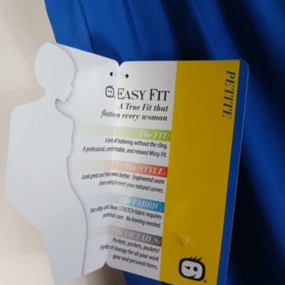 WonderWink Womens Easy Fit Medical Uniform Cargo Scrub Pant XS RYL/Blue 5025P - Picture 8 of 12